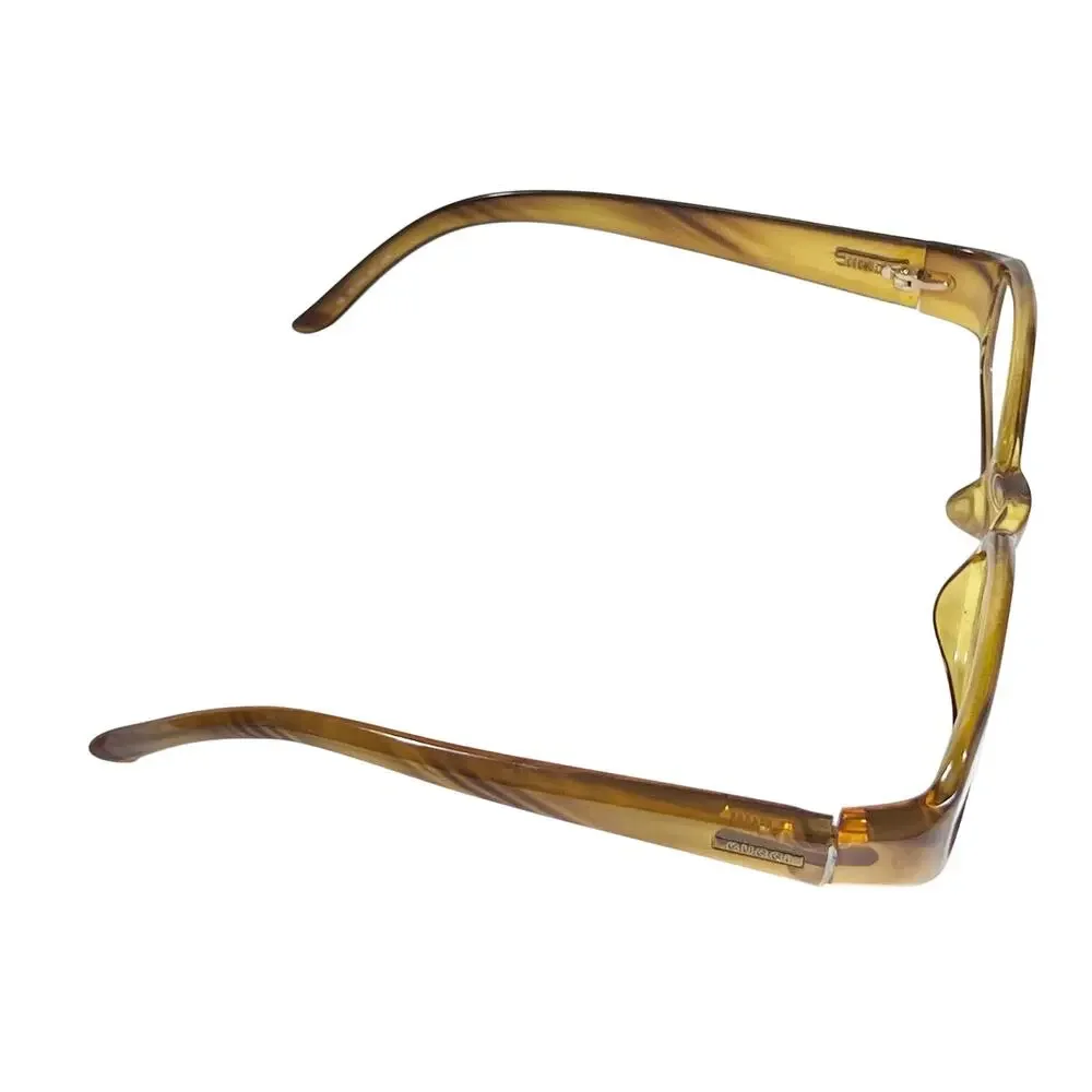 Gucci Translucent Brown Havanna Eyeglasses Frames (#1439) 51-15 125 Italy